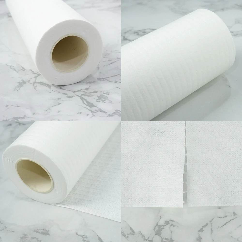 Wholesale Disposable Kitchen Dishcloth Roll Nonwoven Kitchen Dish Towel Paper Cleaning Cloth