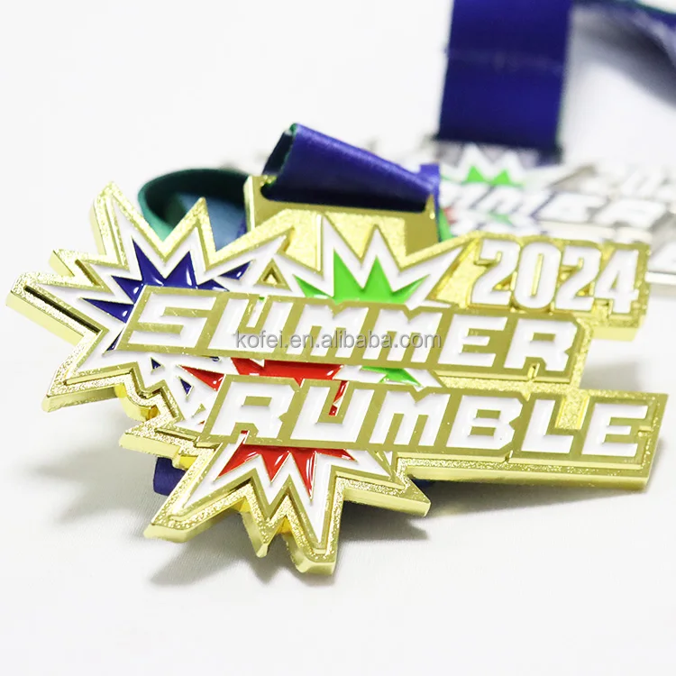 Kofei 2024 Free Design Your Own Medals Sports Metal Carnival Run Gymnastics Custom Award Medal Manufacturer