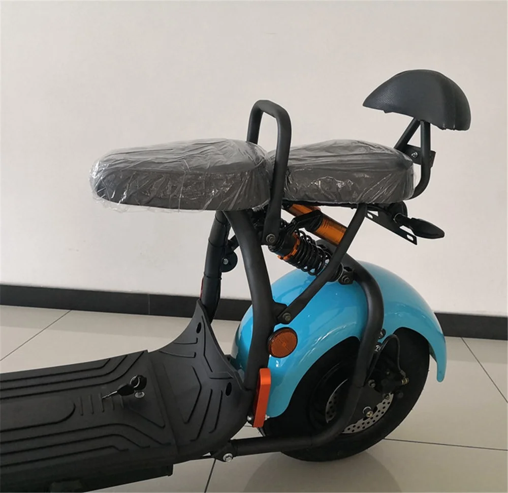 Smarda  carbon scooters 2 wheel mobility citycoco stand up electric scooter with 2 seat