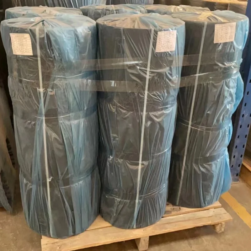 SPC PVC flooring material wood floor woven pattern IXPE EVA Foam underlayment for laminate flooring