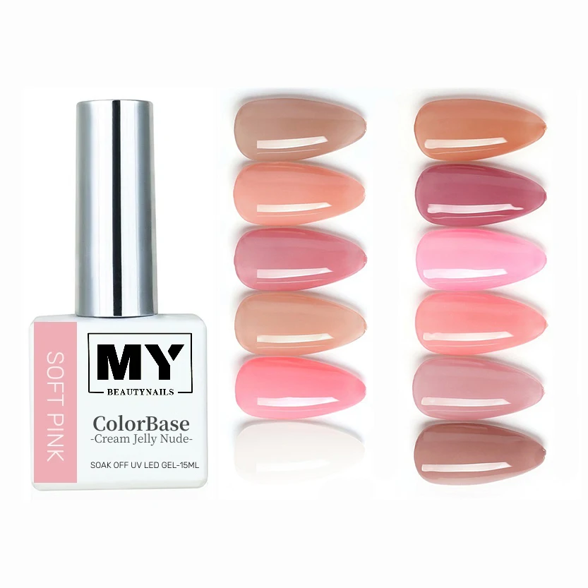 Принадлежности для ногтей MyBeautyNails Гель-лак без УФ-лампы полупрозрачный