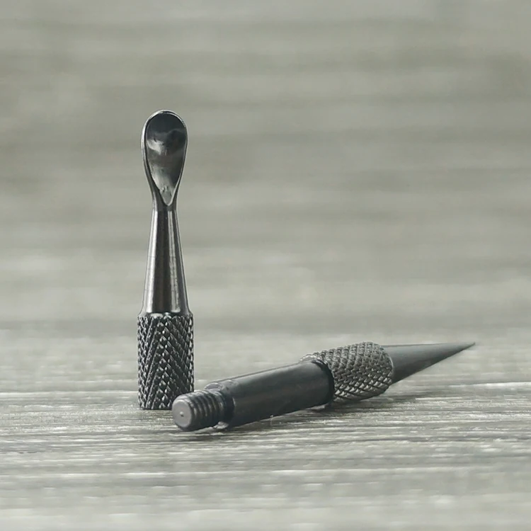 
OEM Custom Color Light Weight Small Dab Tool Metal Wax Dabber Tool for Smoking Pipes 