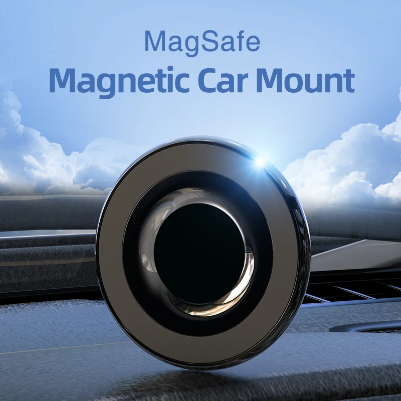 Factory Magnetic Car Mount holder Suitable for Magsafe strong magnet mobile phone bracket MagSafing base adhesive car dashboard