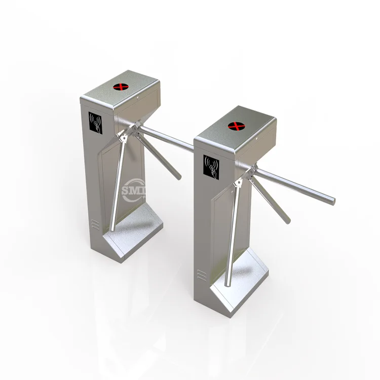 acces control system access barrier automatic electric security tripod barrier with fingerprint and rfid STDZ01