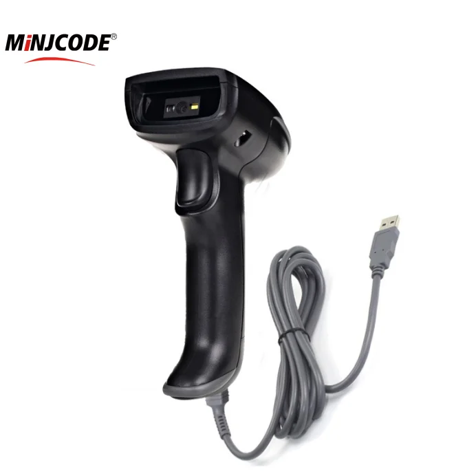 Сканер Qr-кода Mj2290 2D считыватель штрих-кодов Usb проводной датчик изображения Cmos Pdf417 Aztec поддержка экрана Mac для