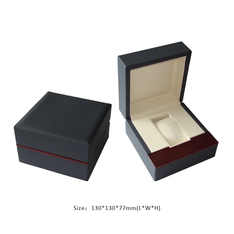 
Single Luxury Wooden Custom Logo Watch Packaging Gift box unique jewelry gift watch box 