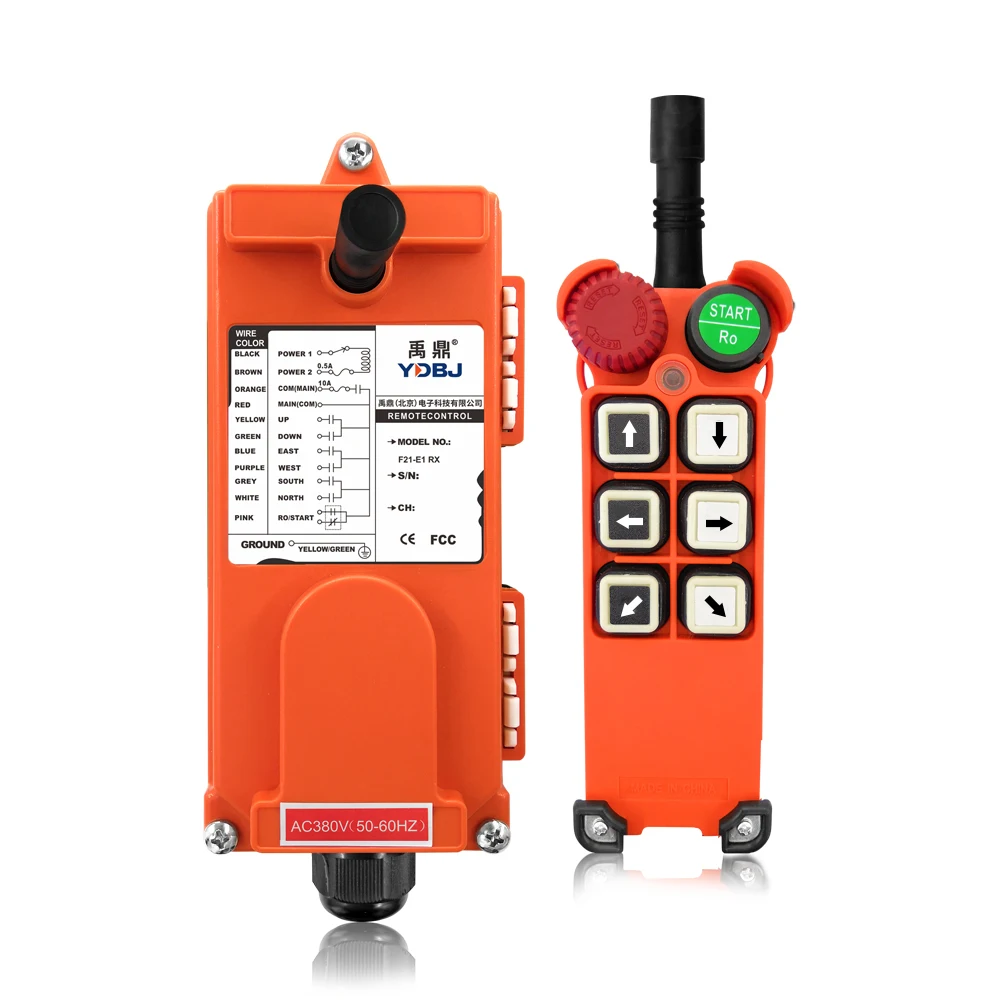 Industrial Remote Radio Control Transmitter and Receiver manufactured in China