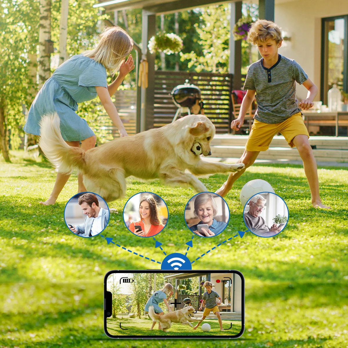 Wifi Camera 8W Solar Panel PTZ Camera Outdoor waterproof 2MP PIR Alarm Motion Detect CCTV Security Camera SD Card