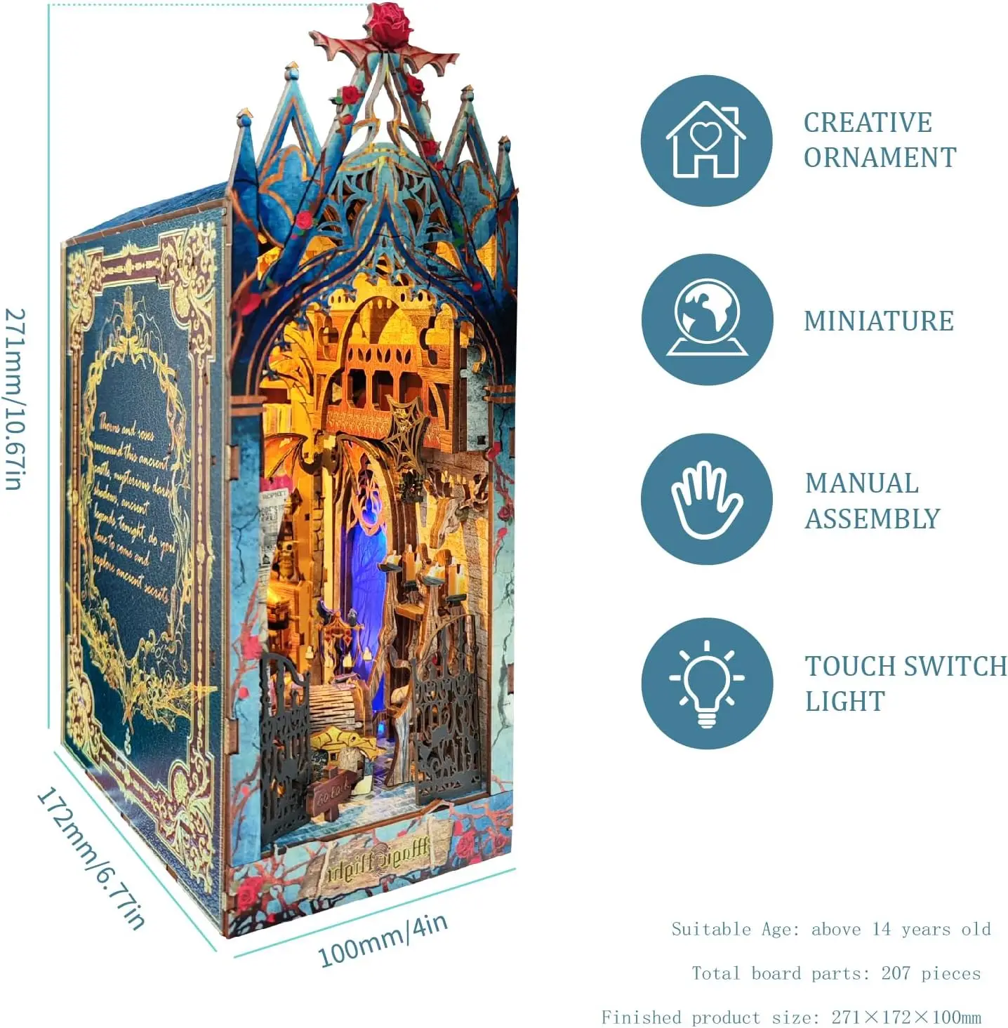 Набор 3D-книг AMOBOX для кукольного домика