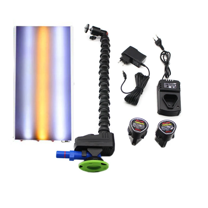 wireless dent lamp with 12V led car dent repair checking tools cordless dent light with battery and charger