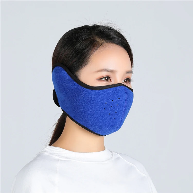 Windproof Men Women Skiing Snowboarding Motorcycling  Half Face Mask Winter Outdoor Sports Highly Breathable Balaclava Ski Mask