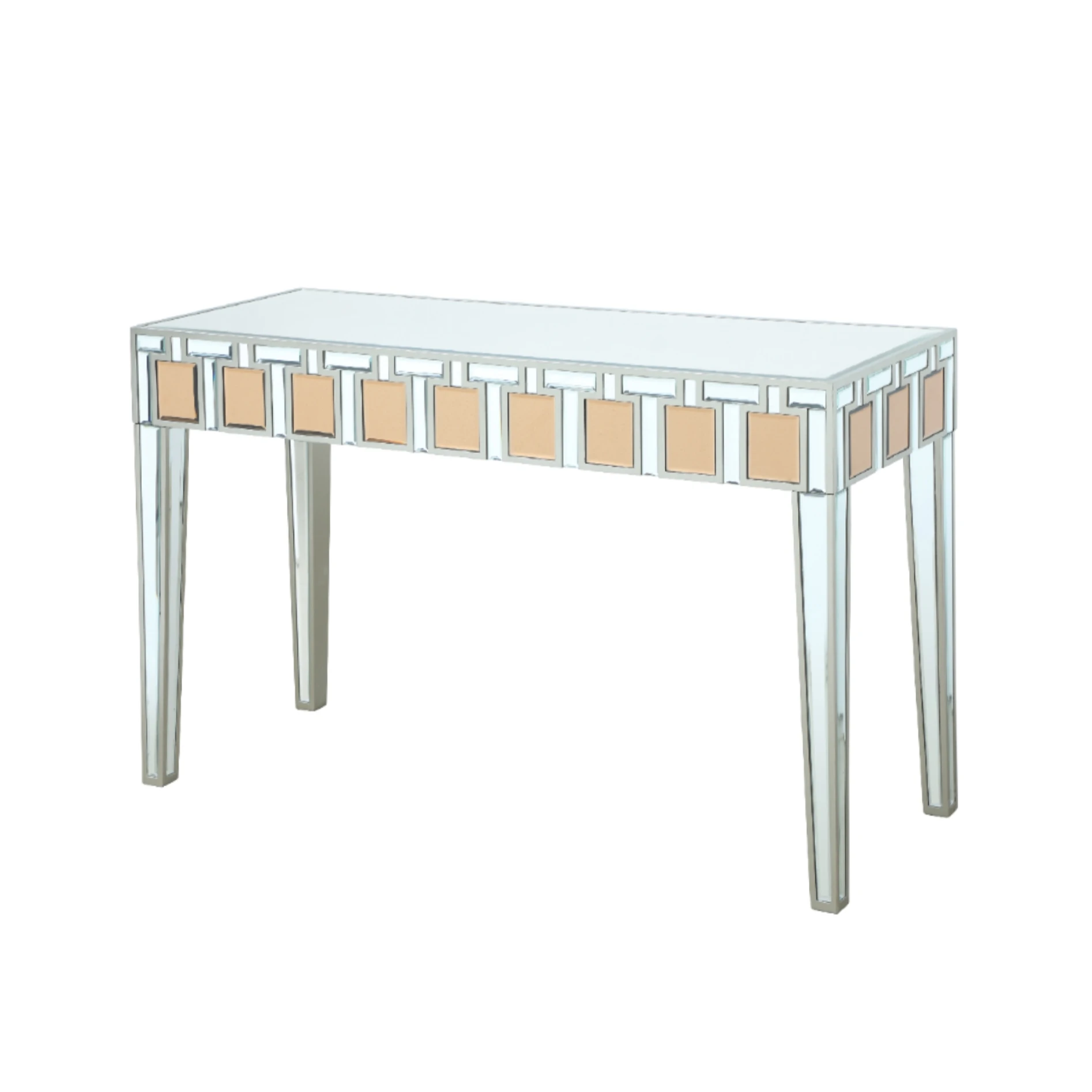 Factory Direct item Order Mirror console table Home Furniture Decoration Mirror console table Gold tea mirror console table