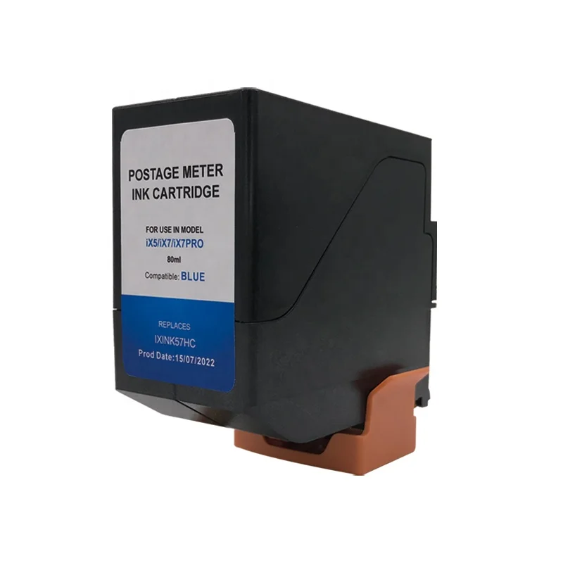 Frankierpatrone blau for Neopost Quadient IS-480, iX-7 Schweiz Frankiermaschine 014145781W