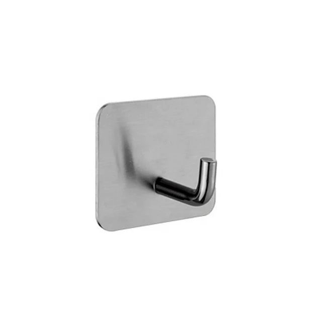 Factory Bathroom Accessories Stainless Steel Coat Clothes Hook Key Holder Rack Towel Hanger Self Adhesive  Hooks Home Kitchen