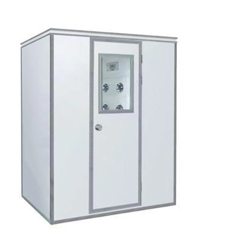 Industrial Air Shower Sliding Interlock Door Cleanroom Air Shower
