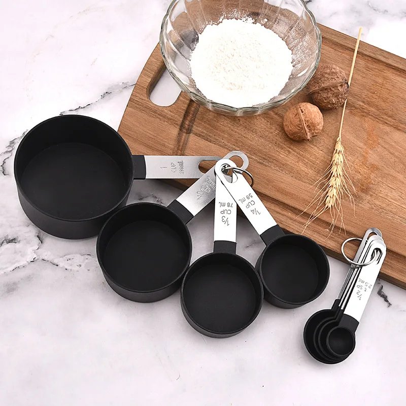 Kitchen Adjustable Stainless Steel Measuring Spoon Set 4 PCS of Baking Tools Milk Powder Coffee Measuring Spoon