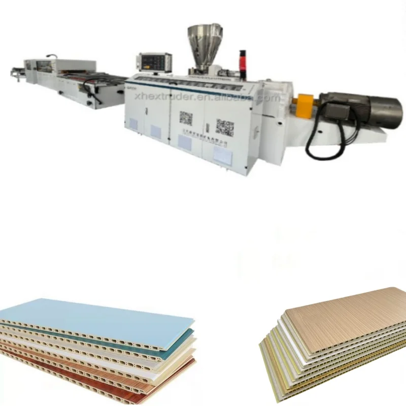 PVC WPC wall panel extruder production line making machine