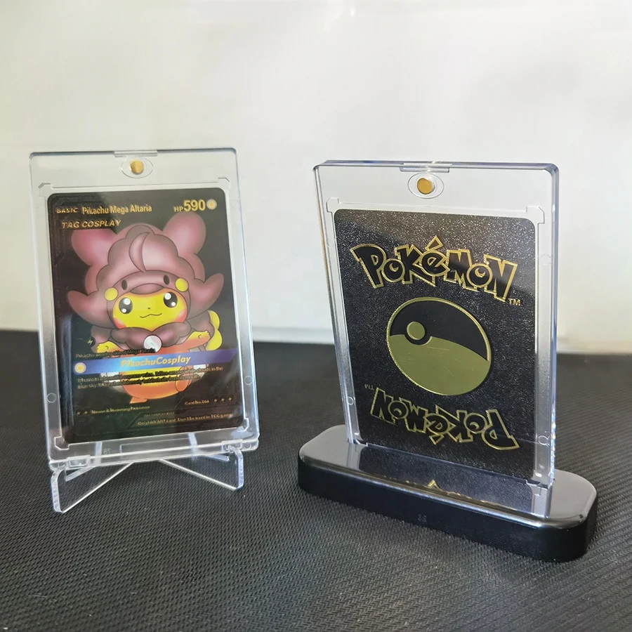 Pokemon Celebrations Ultra Premium Collection Acrylic box Display case With Magnet Lid screw assembly closure UPC Protector case