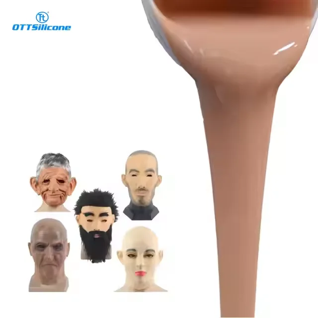 Brushable Liquid RTV-2 Silicone for Life Casting Molding Silicone rubber