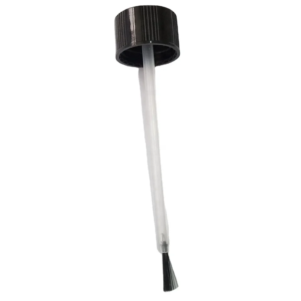18mm 20mm plastic cap with brush