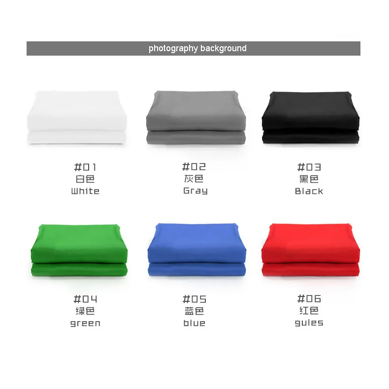 3.8*6M Green Screen Background for Photography Chromakey Muslin Backdrop Black White Green Blue Back Drop