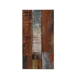 Modern Simple Wooden High Bar Table Metal Frame Long Home Bar Counter Table