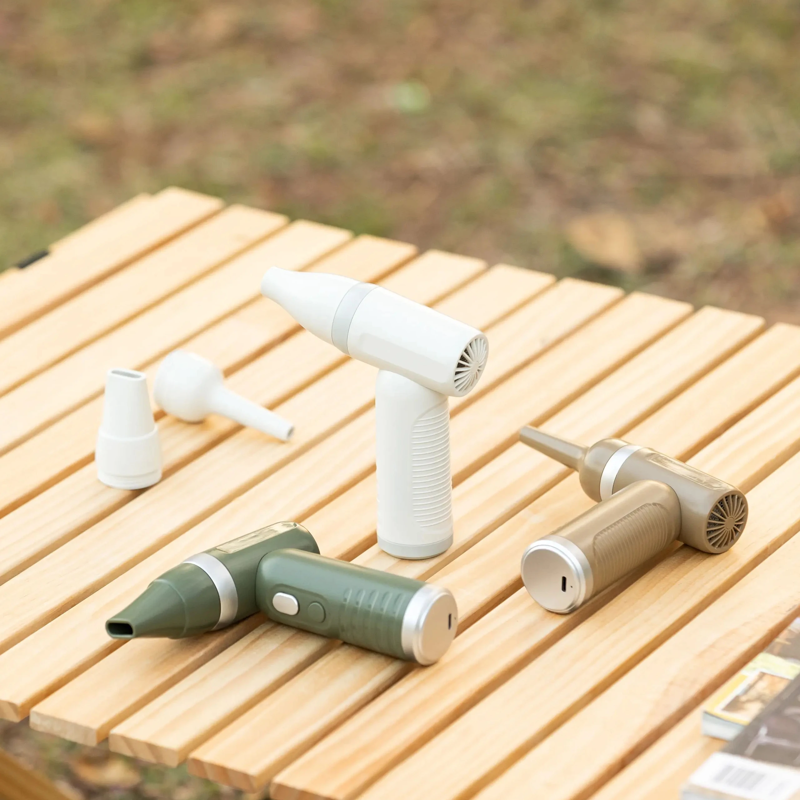 Multifunctional High speed Dust Blower Fan Rechargeable Portable Strong Wind Mini Pet Hair dryer Dust cleaner Campfire up Blower