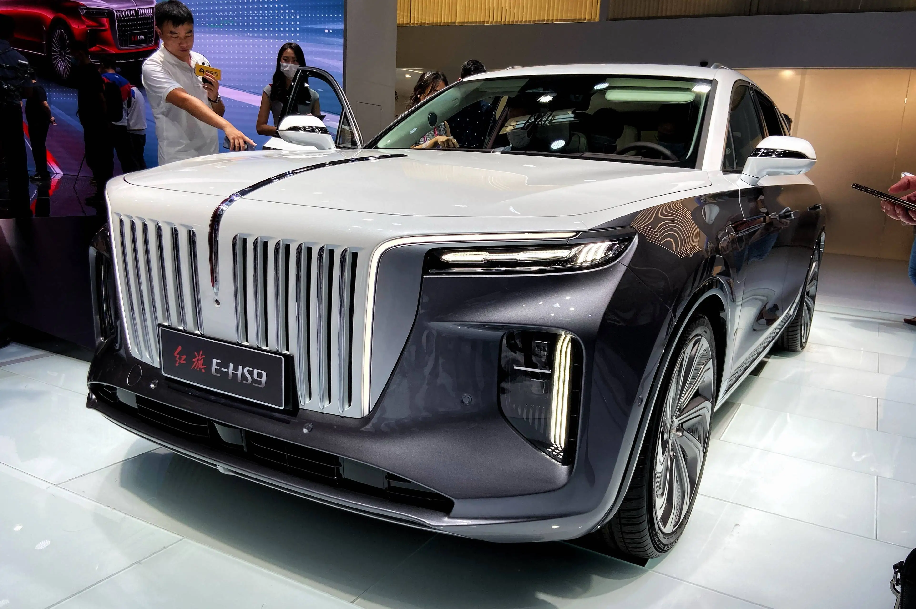 В наличии 2022 Hongqi Ehs9 китайский топ новые энергетические автомобили Электромобиль E-hs9