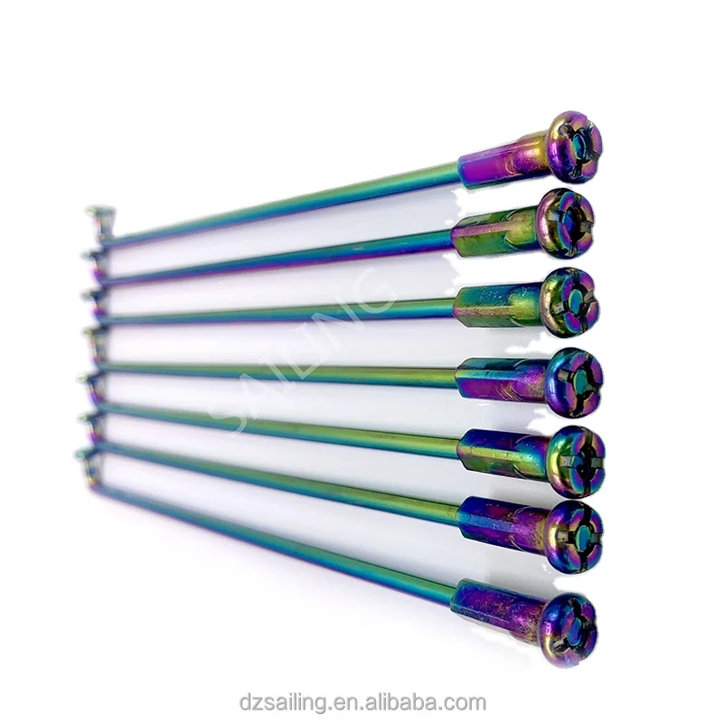 Different Size Aluminum Motorcycle Spokes