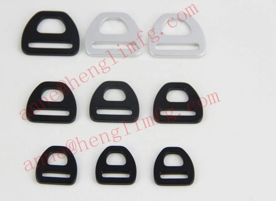 Triangle Metal Ring Hook Carabiner For Pet Dog Collar , Bag Parts