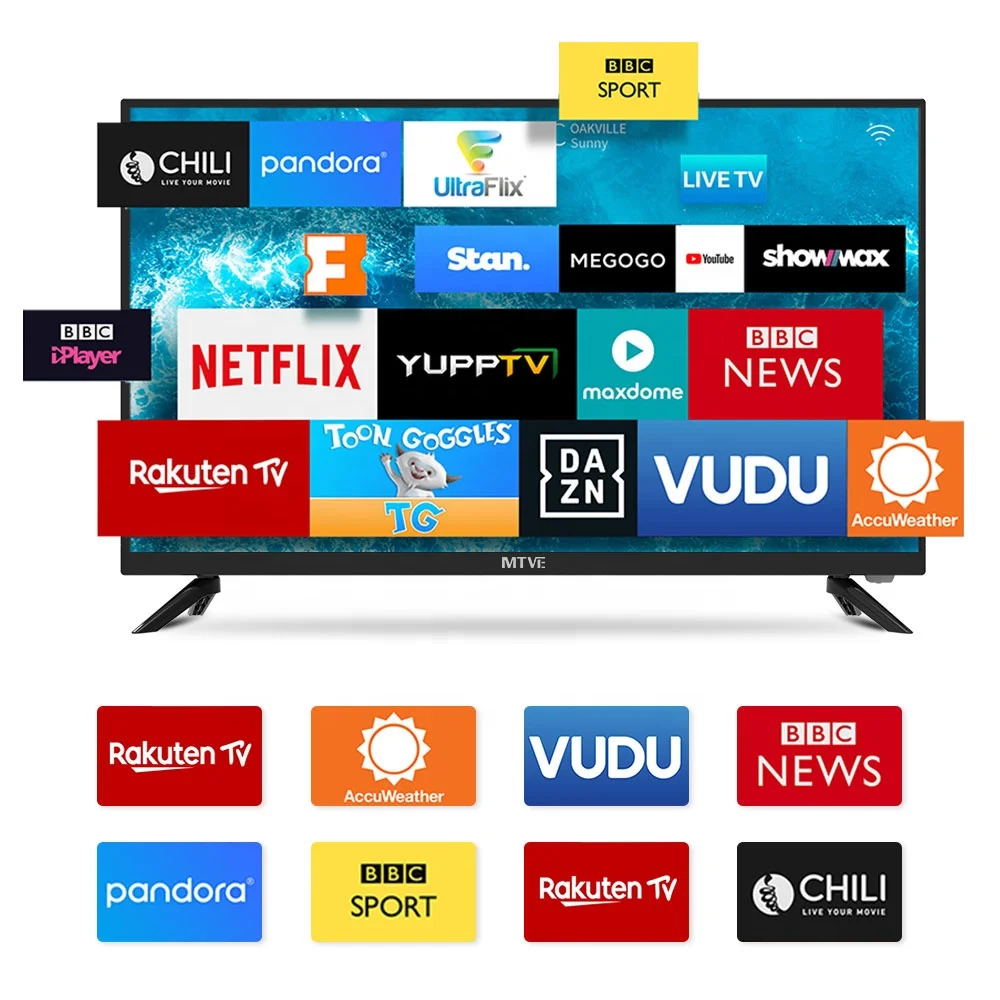 LED-телевизор 32 55 65 дюймов Android Smart TV оптовая продажа Full HD ЖК-дисплей офисный гостиничный телевизор смарт-телевизор дюйма