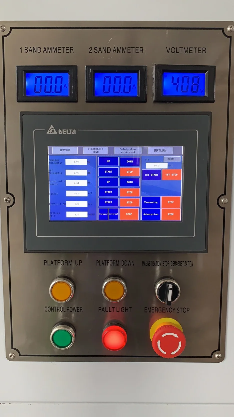abrasive belt deburring machine after laser cutting and plasma cutting