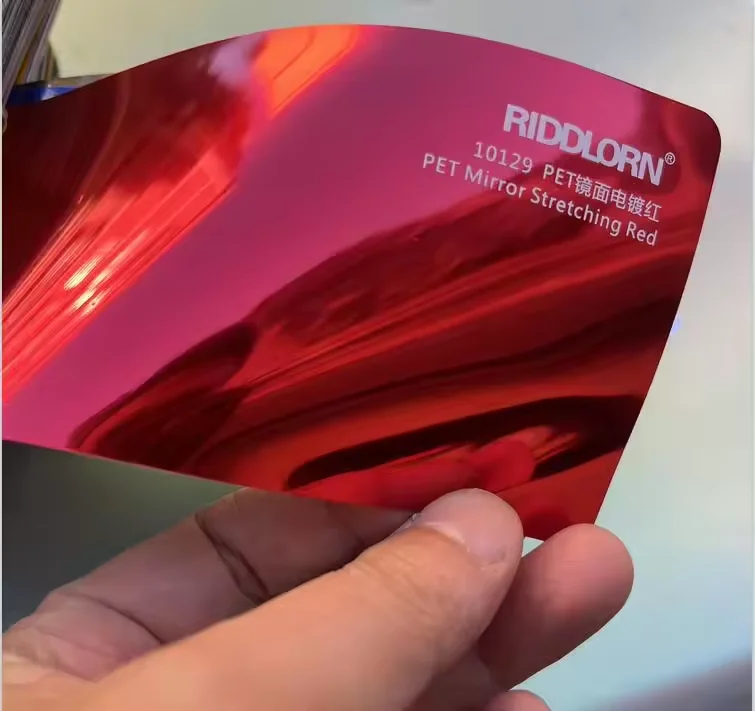 1.52x 18 m/5x 59 ft high quality mirror chrome color electroplated blue car wrap vinyl color-changing sticker roll film