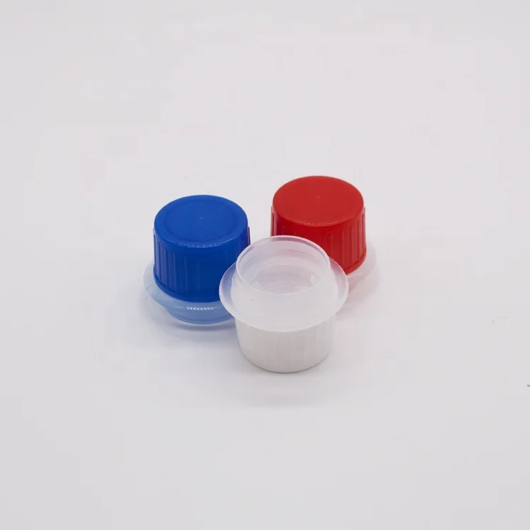 Multi-color 24mm small screw lid food grade plastic screw caps for sesame oil olive oil cans