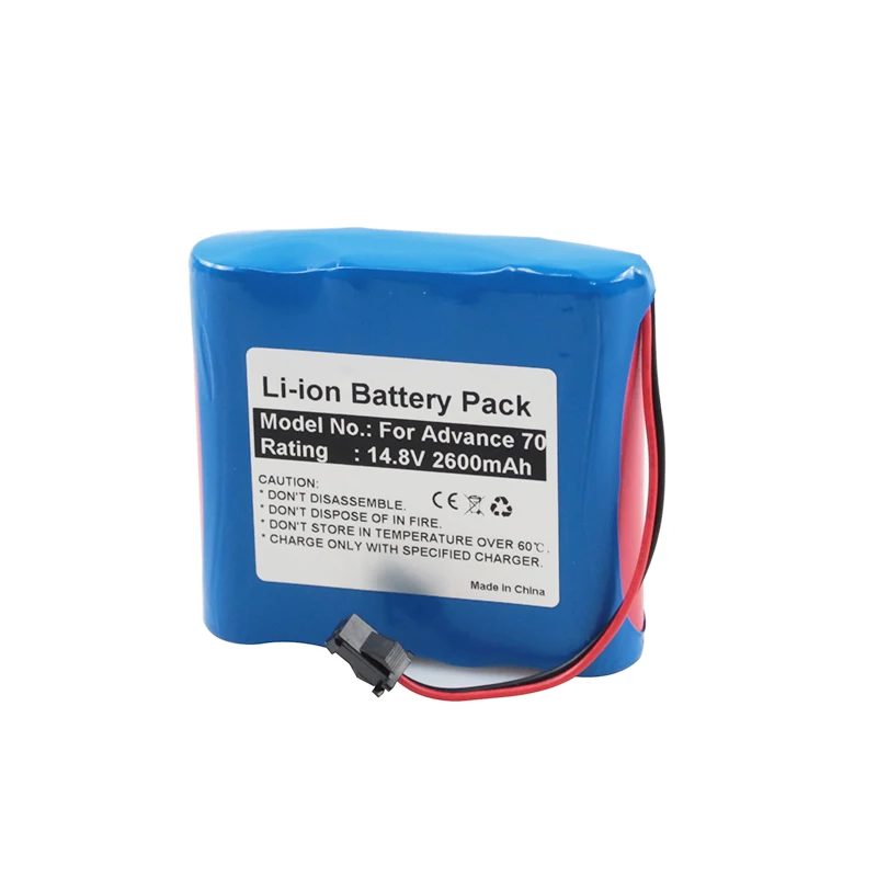 Replacement Lithium-ion 14.8V 2600mAh Rechargeable li-ion ML1500 Vital Signs Monitor Medical Battery For LPO155-14.8V-2.2AH