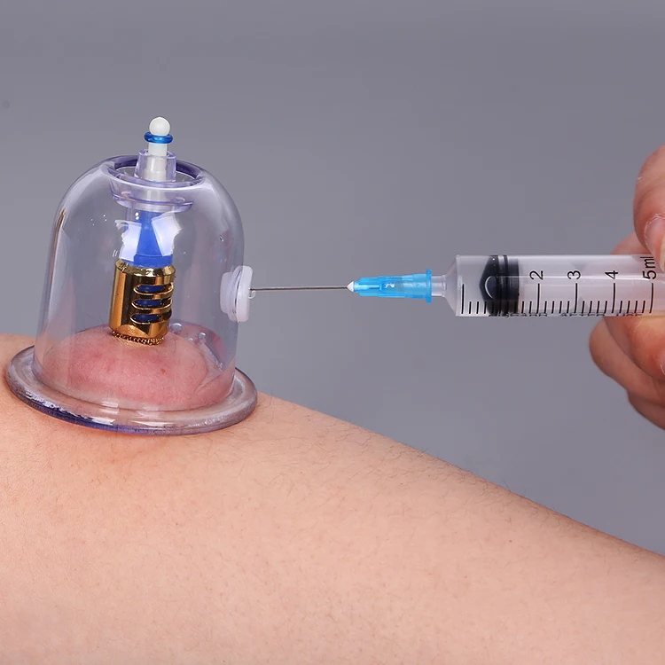 50pcs Mix TOP 6 size Wholesale hijama cups sterilized vacuum ventouse therapy magnetic cupping therapy for massager