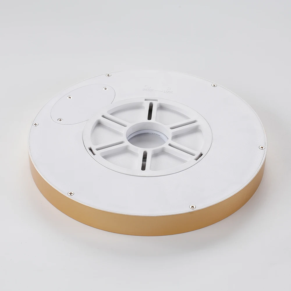 Manufacture Price 18W 24W 32W 40W 50W 70W 3CCT Round Golden Ceiling Flush Mount Light Ultra Slim Ceiling Lamp Gold Ceiling Light