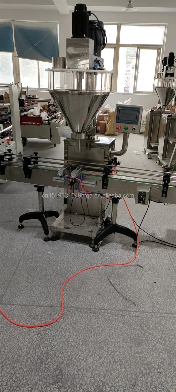 automatic talcum powder filling machine 	 dubai detergent powder filling machine multifunction 2022 6 practical