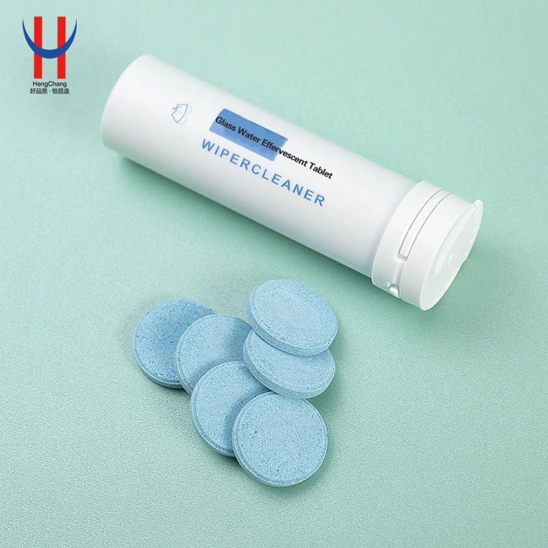 OEM Automobile solid wiper super concentrated gift formula glass water effervescent tablets