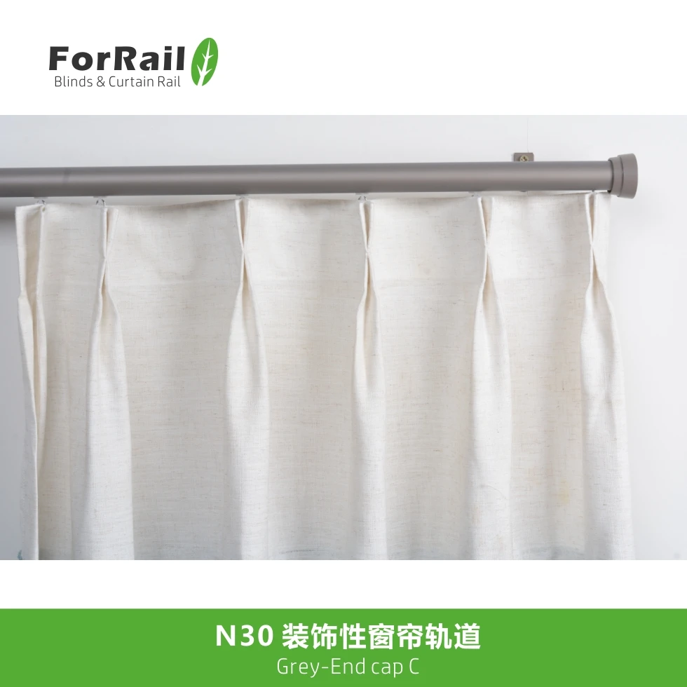 Hot sale high end polished metal rod pipe decorative curtain rods & forrail