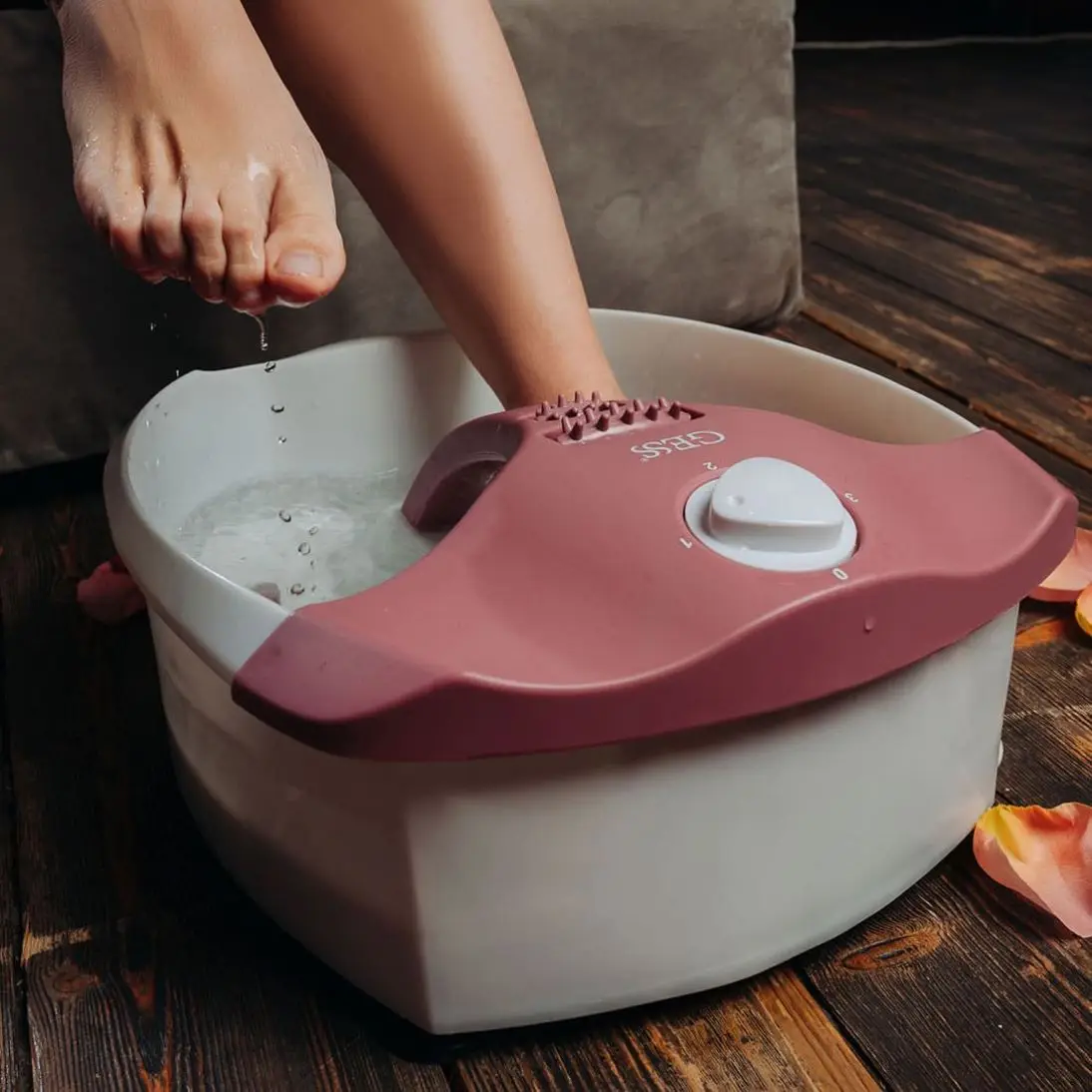 Foot spa equipment plastic bath basin electric tub care foot spa massager