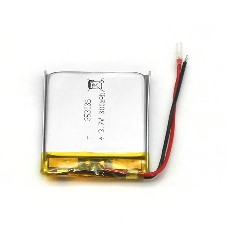 3.7v 300mah LP353035 Newly super quality lithium ion battery 3.7v 7.4v 11.1v 12v li-polymer battery custom 302040 200mah 300mah