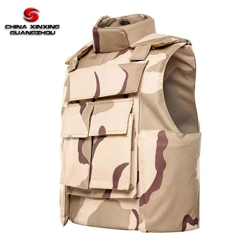 Factory black khaki camouflage level 4 military vest bulletproof full body armor