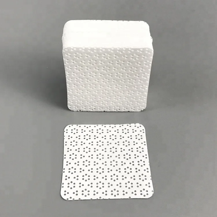 5*5 cm Disposable  Manicure Cleaning Polypropylene Lint Free Cleaning Nail Wipes