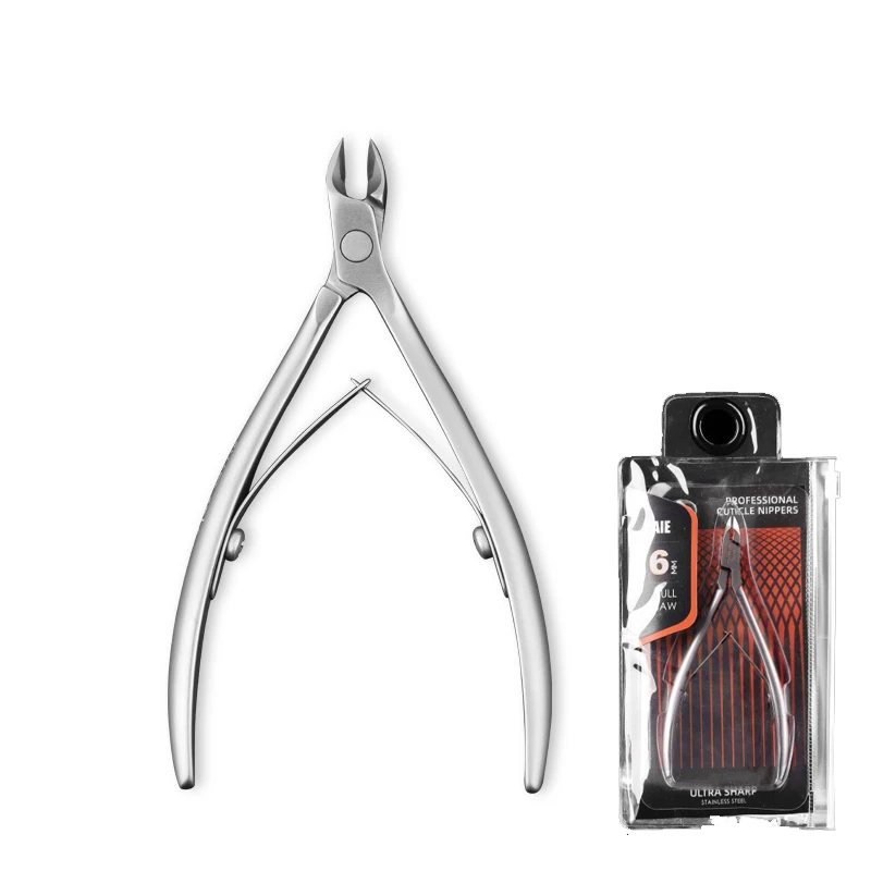 Professional Dead Skin Pliers Stainless Steel Nail Cuticle Nipper 6mm