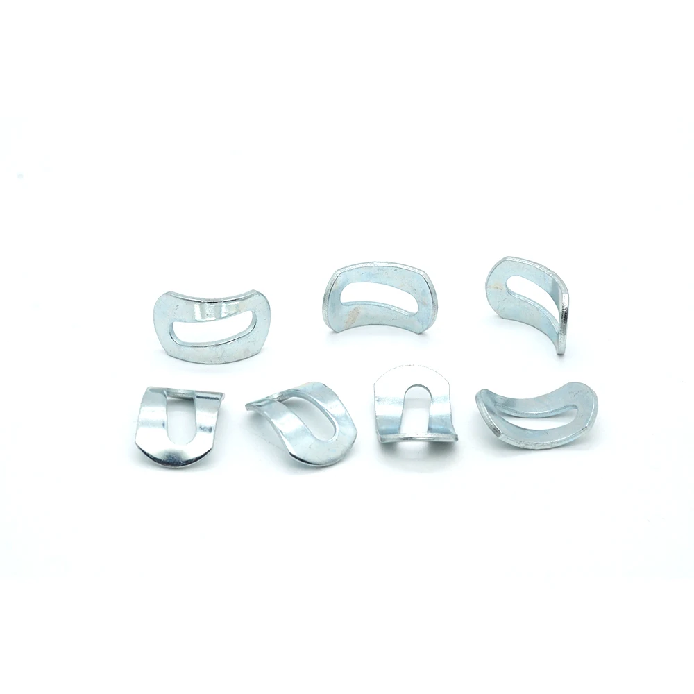 Manufacturers wholesale custom high quality iron - plated blue metal U - shaped Washer