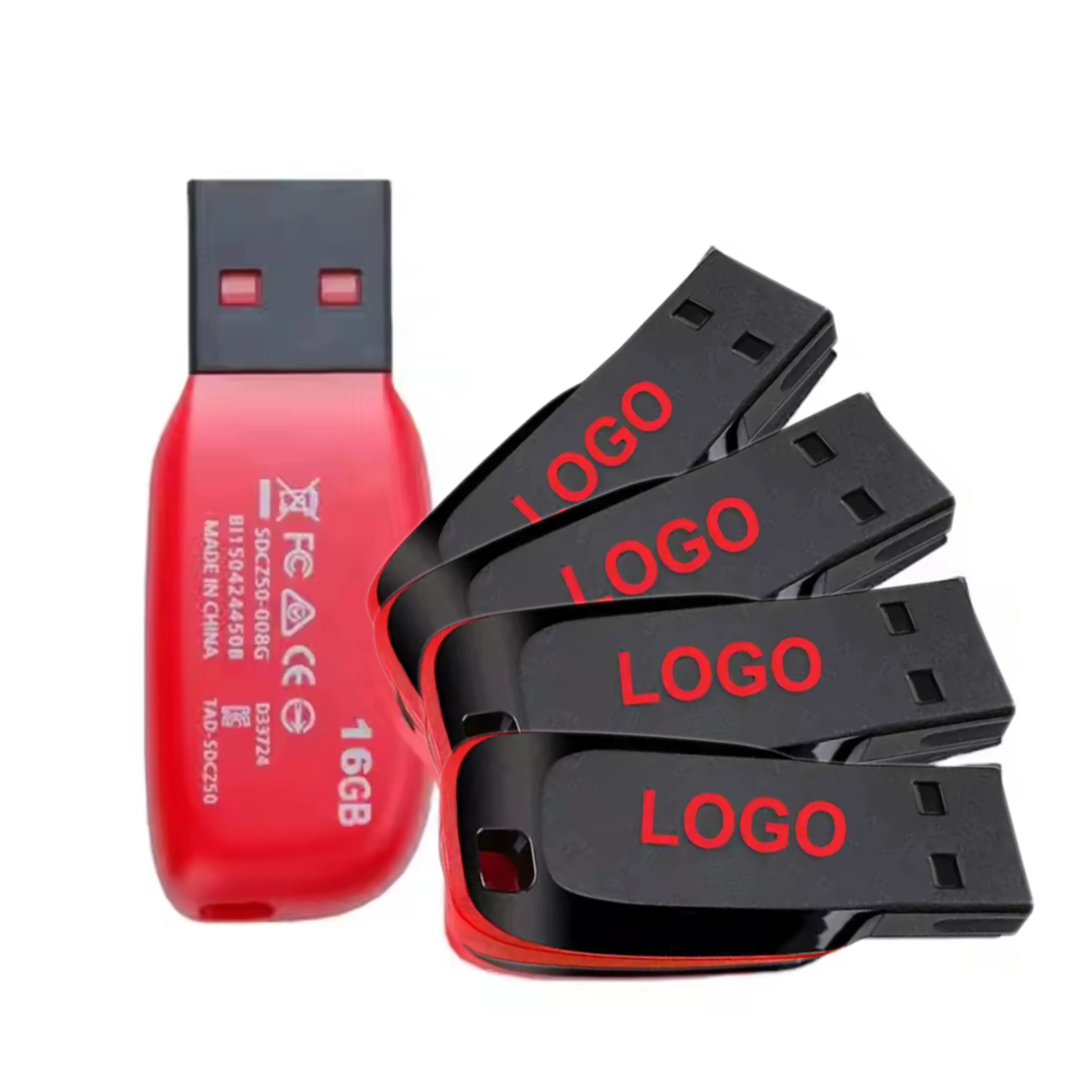 Custom Logo Flash Drive Tiny Pendrive 1Gb 4Gb 8Gb 16Gb 32Gb 64Gb 2Gb Memory Usb Stick Metal Plastic Usb Flash Drive Se9 Disk
