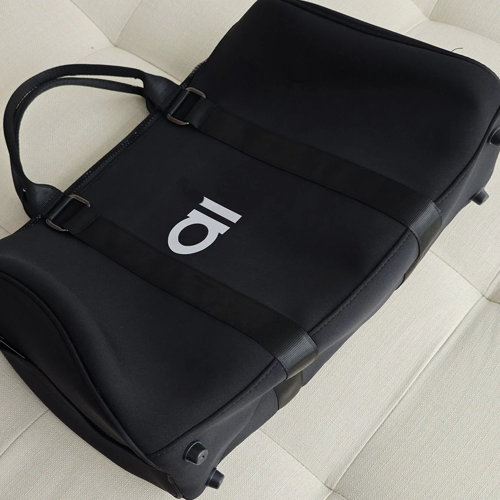 AL O yoga Hand luggage Side zipper dry and wet separation bag Neoprene Travel Sports Fitness Bag