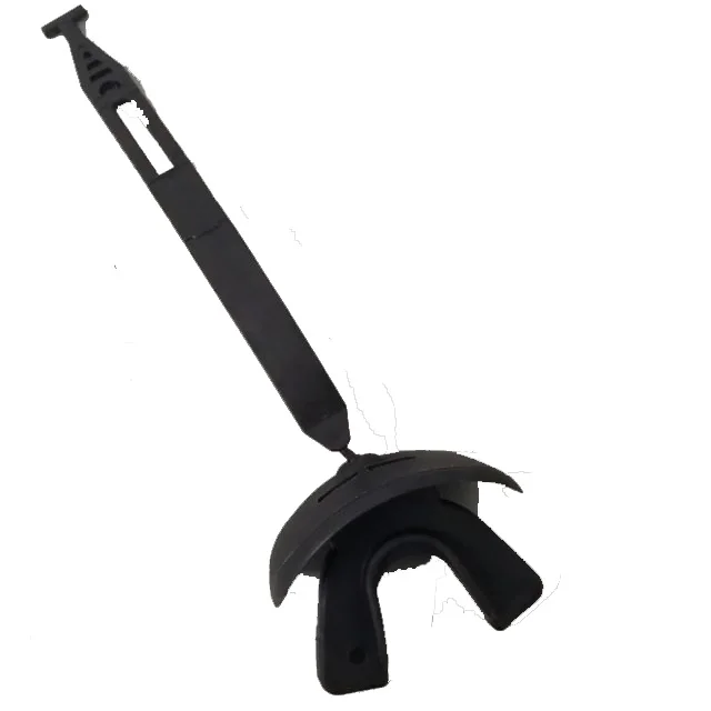 football/hockey teeth cover lip mouth piece with detachable helmet strap