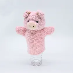 Lovely plush pig hand puppet/ High quality plush hand puppet
